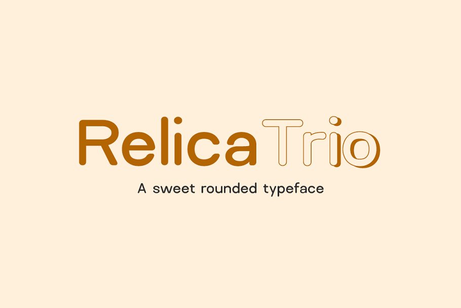 폰트 Relica Rounded